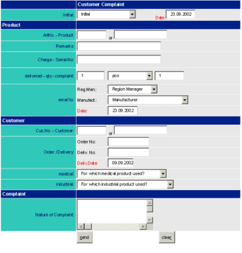 6 workflow � Datenbankeingabe
